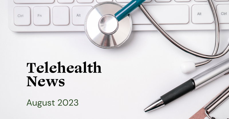 Wheel | Telehealth News Recap - Aug 2023 Wheel | Telehealth News Recap - Aug 2023